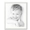 ArtToFrames 28x34" Matted Picture Frame with 24x30" Single Mat Photo Opening Framed in 1.25" White and 2" Mat (FWM-3966-28x34)